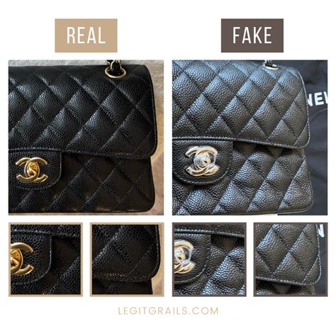 chanel vip bag fake|how to tell a genuine chanel bag.